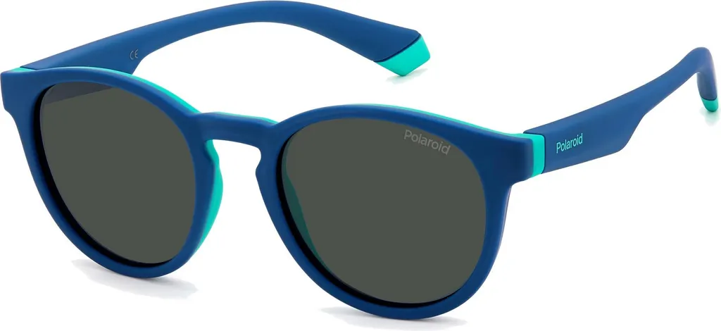 Lunettes de soleil Enfant Polaroid PLD 8048/S Polarisées Gris et Noir