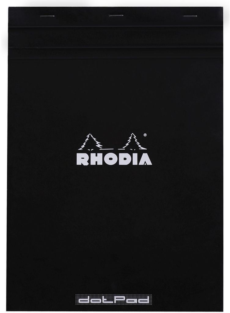 DotPad Block Rhodia, DIN A4 21x29,7cm, 80 Blatt, Dot Grid Produktbild 