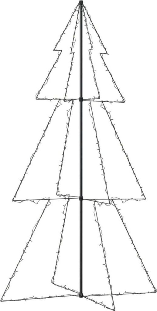 vidaXL Weihnachtsbaum in Kegelform 300 LEDs Indoor & Outdoor 120x220cm