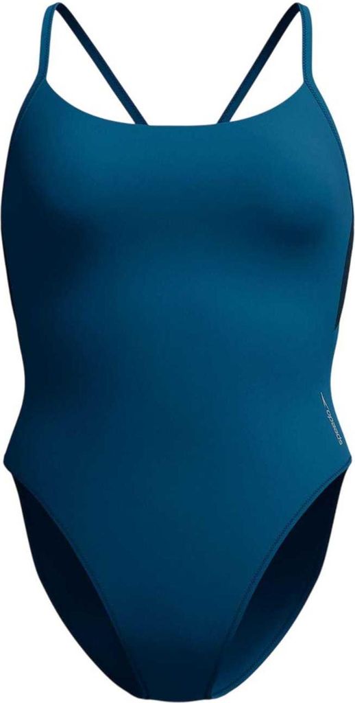Speedo - Badeanzug für Damen, Kurzer Stehkragen GT12427 (XXL) (Grün)