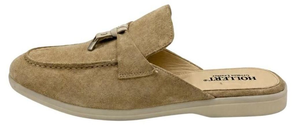 Herren Slipper Beige mit Tassel Detail - HOL70 - Produktbild 
