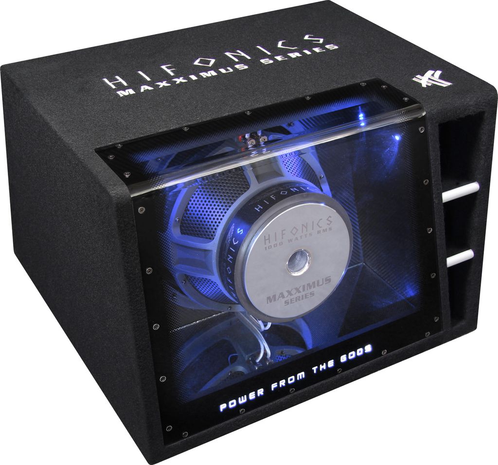 Hifonics MXZ12BP, 30,5 cm (12"), Vorgeladener Subwoofer, Produktbild 