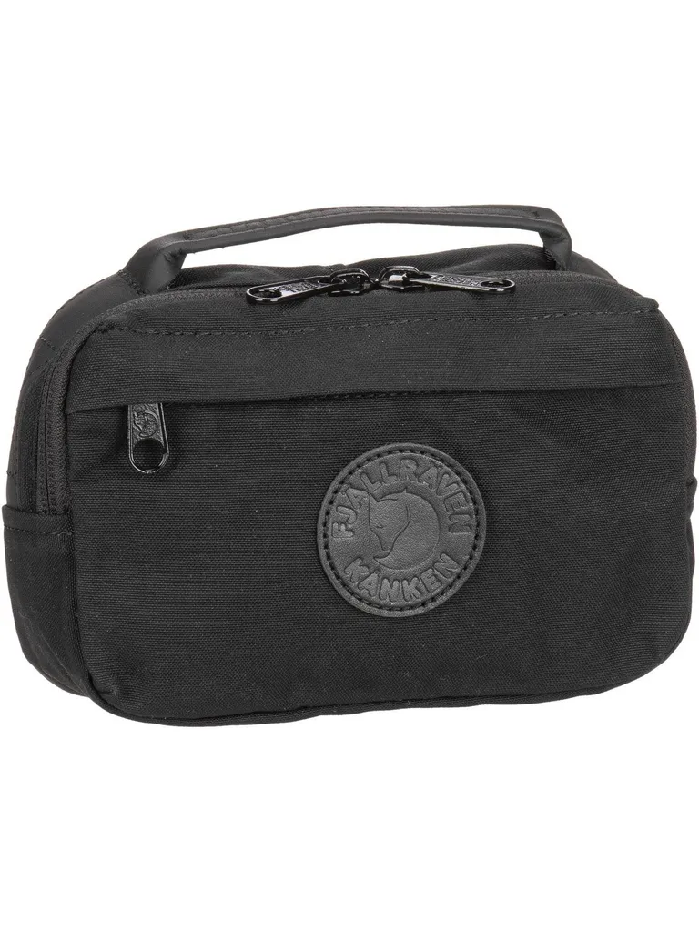 Fjällräven Kånken No. 2 Hip Pack Noir - Sacoche Banane en G-1000 HeavyDuty
