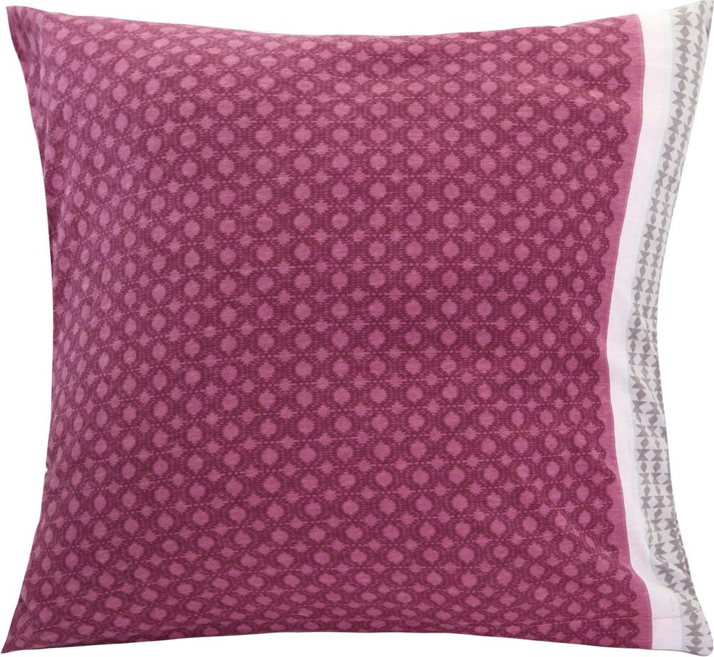 Taie d'oreiller en jersey 40x40 Geometria bordeaux 2403 Image du produit 