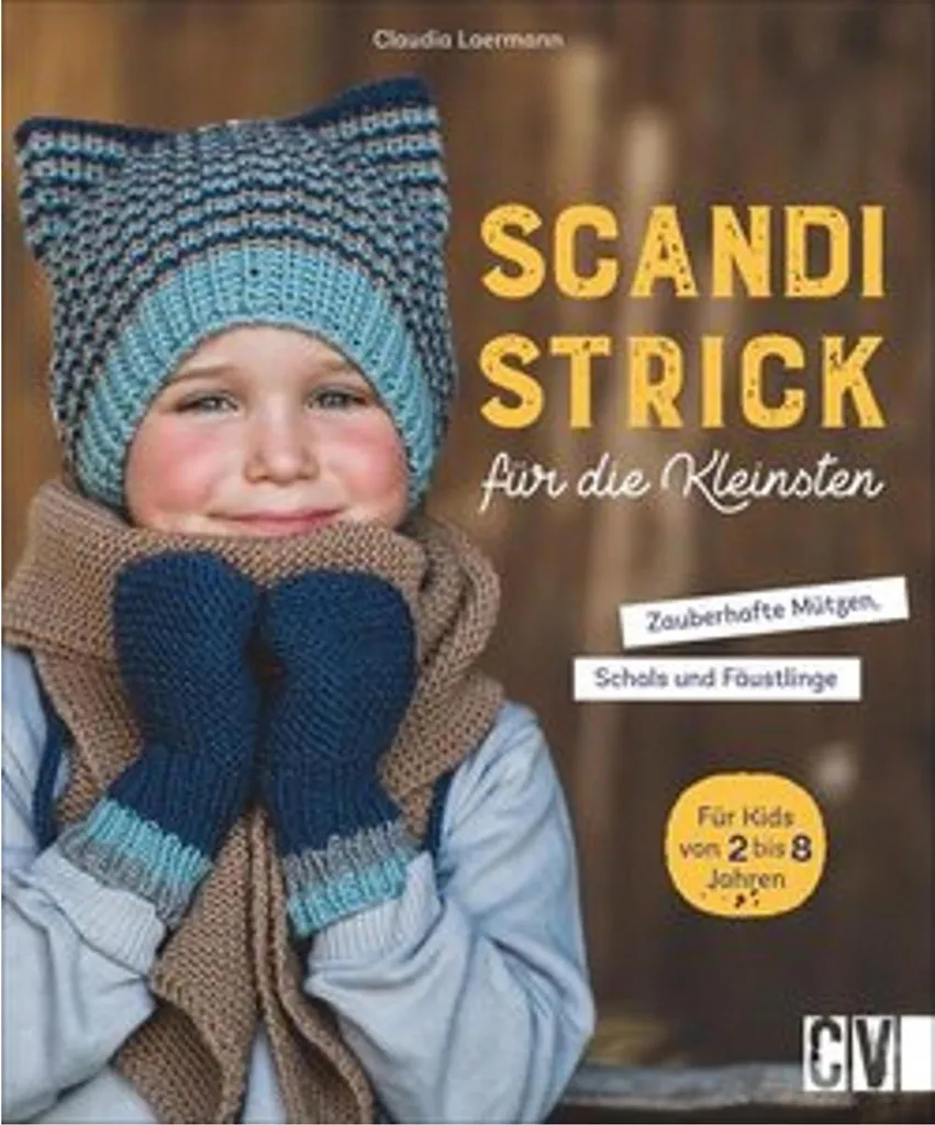 Vêtement de naissance en tricot nordique idéal pour l'hiver et les sorties