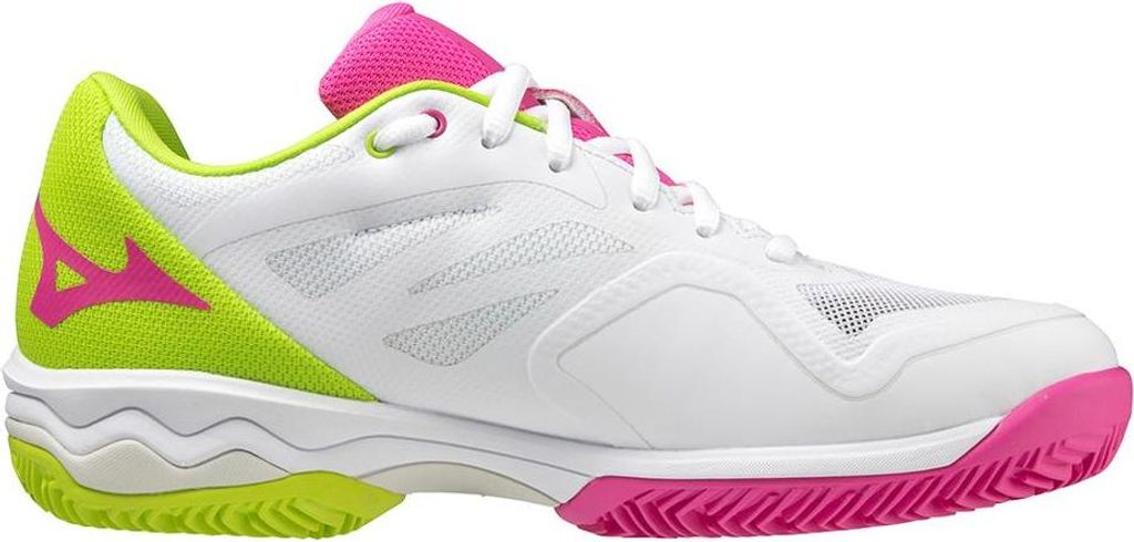 Mizuno Padel Schuh Tennisschuh Wave Exceed Light Damen Weiß
