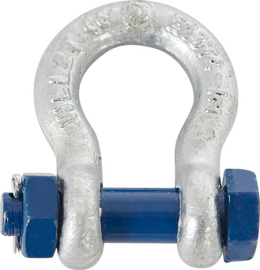 Riggatec hochfeste Schäkel 1/2" 2,0 t feuerverzinkt Produktbild 