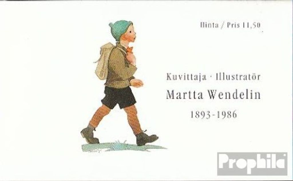 Briefmarken Finnland 1993 Mi MH34 (kompl.Ausg.) postfrisch Wendelin
