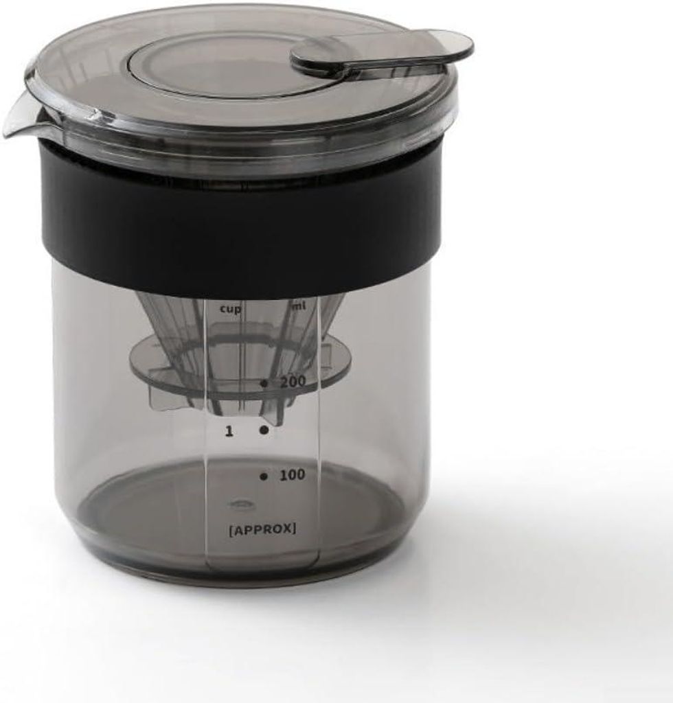 Schwarze Edelstahl-Teekanne (350 ml) für Filterkaffeemaschinen, geeignet für Kamin oder Herdplatte, ideal für Tee, Aufguss, Kaffee und Espresso.