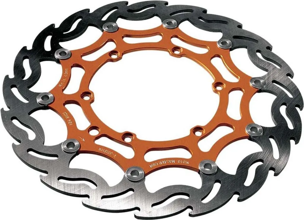 Disque de frein avant type pétale Moto-Master Flame Mx haute performance