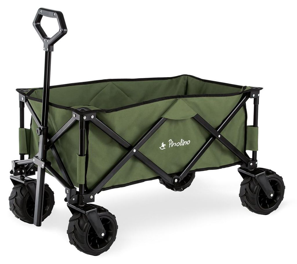 Pinolino Bollerwagen Porti Traveler grün klappbar Produktbild 