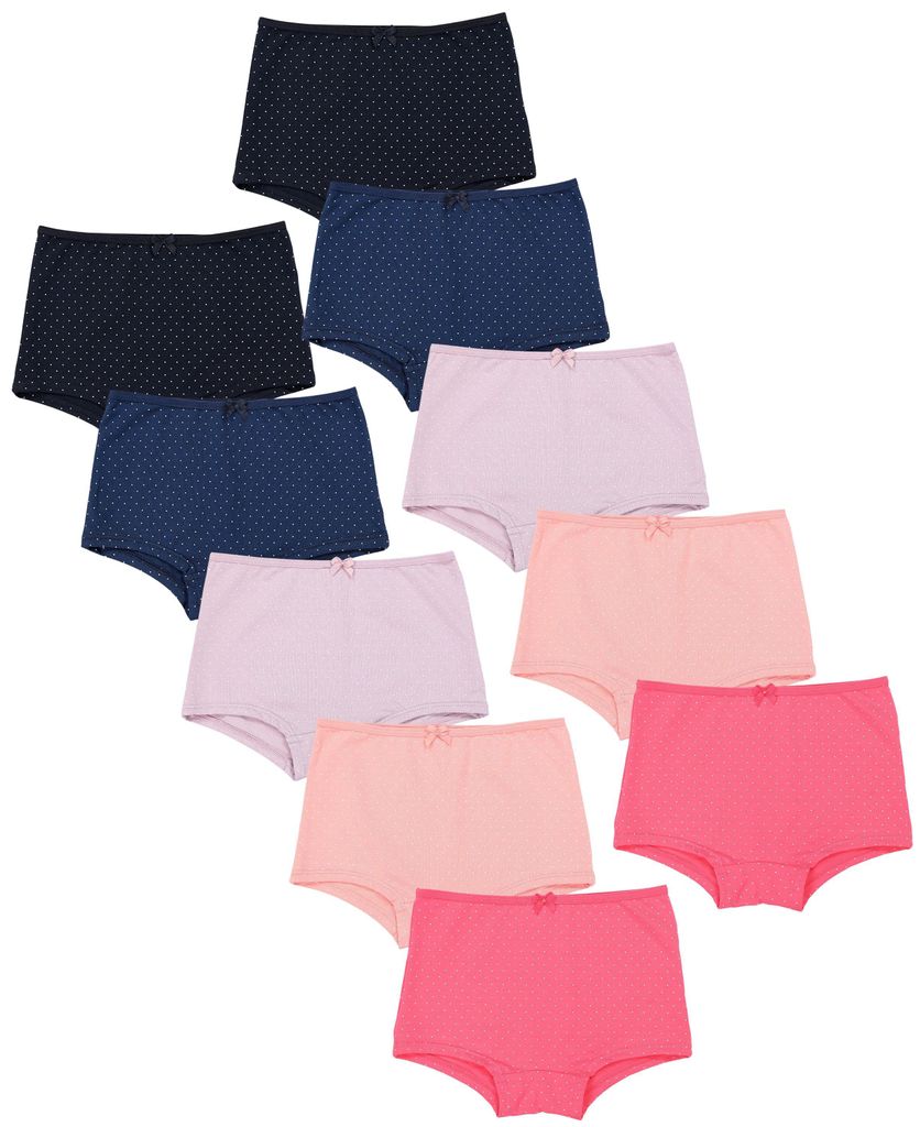 TupTam Mädchen Slips mit Aufdruck 10er Pack, Farbe: Produktbild 