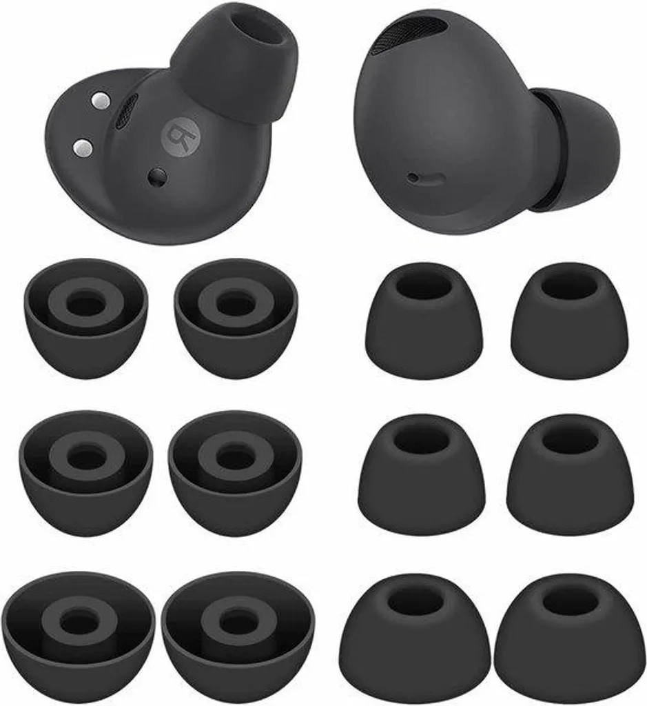 Embouts de remplacement pour écouteurs - Kit S M L silicone souple