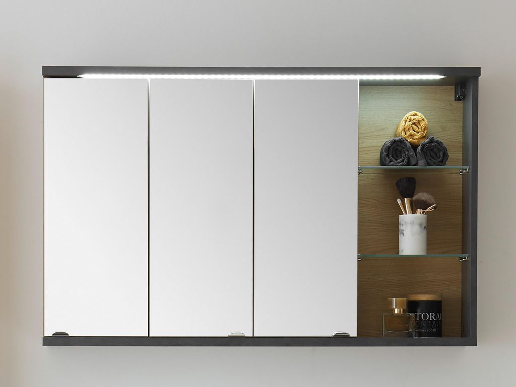 Spiegelschrank Badspiegel Wandschrank Spiegel Hängeschrank Produktbild 