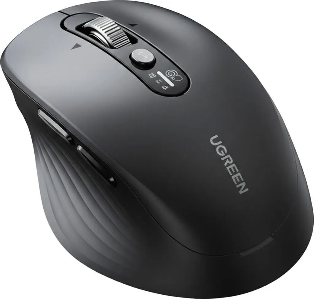 Souris ergonomique Ugreen M752 sans fil Bluetooth 2,4 GHz 5000 DPI Noir