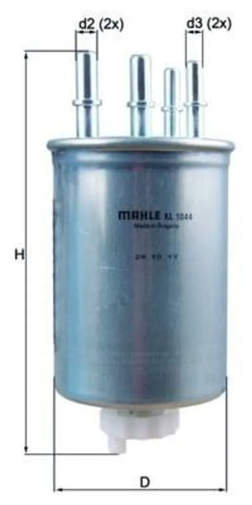 Filtre à gasoil KNECHT KL 1044 pour une protection moteur de qualité OE