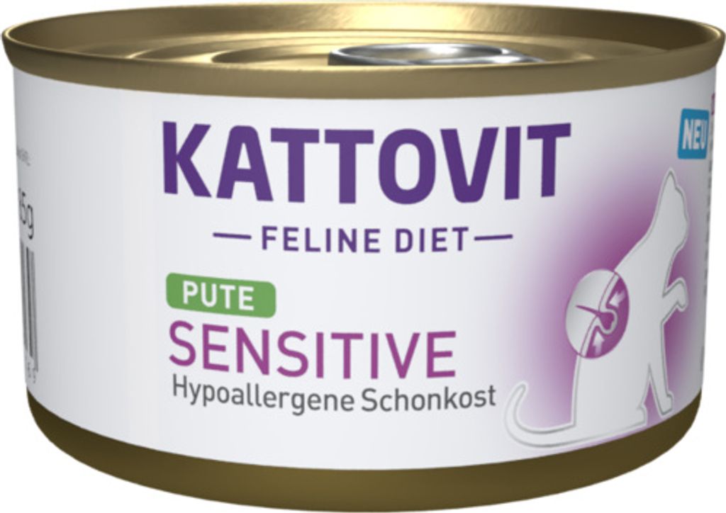 KATTOVIT ¦ Sensitive - Hypoallergene Schonkost - Pute - 12 Produktbild 2