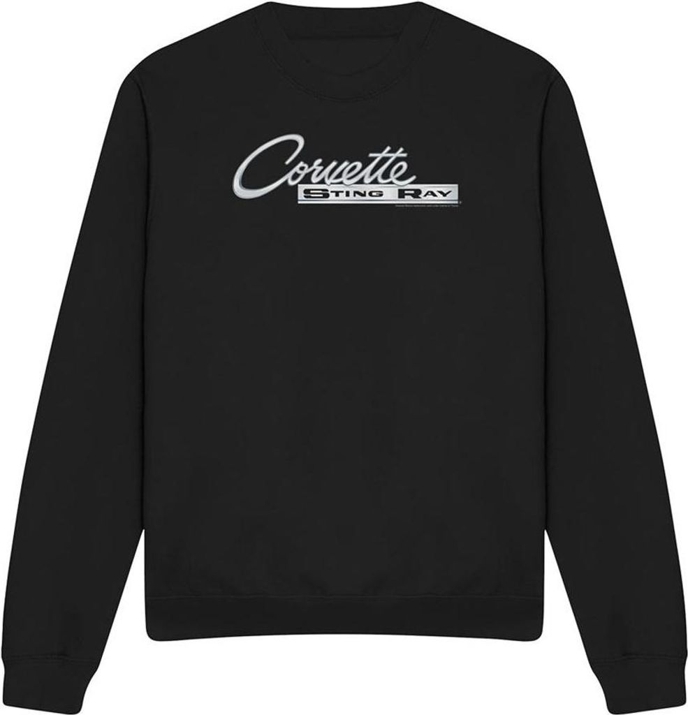 Chevrolet - "Stingray" Sweatshirt für Herren/Damen Uni TV21937 (S) (Schwarz)