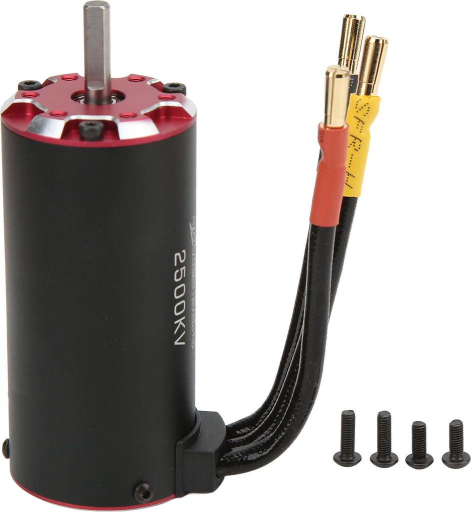 3674 2500KV Bürstenloser Motor 4 Pole Supersonic mit Temperatursensor für 1/8 1/10 RC Car