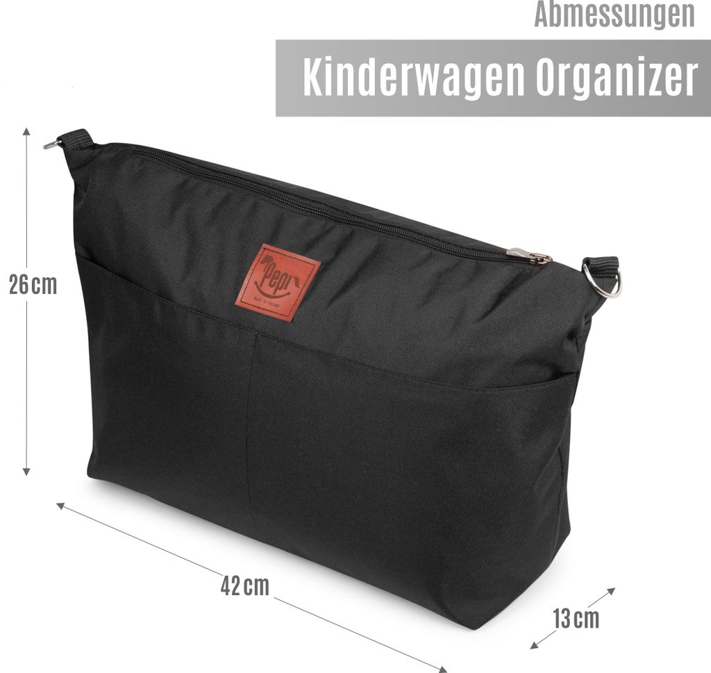 Pepi taška na kočárek Shopper - voděodolná - organizér Obrázek produktu 2