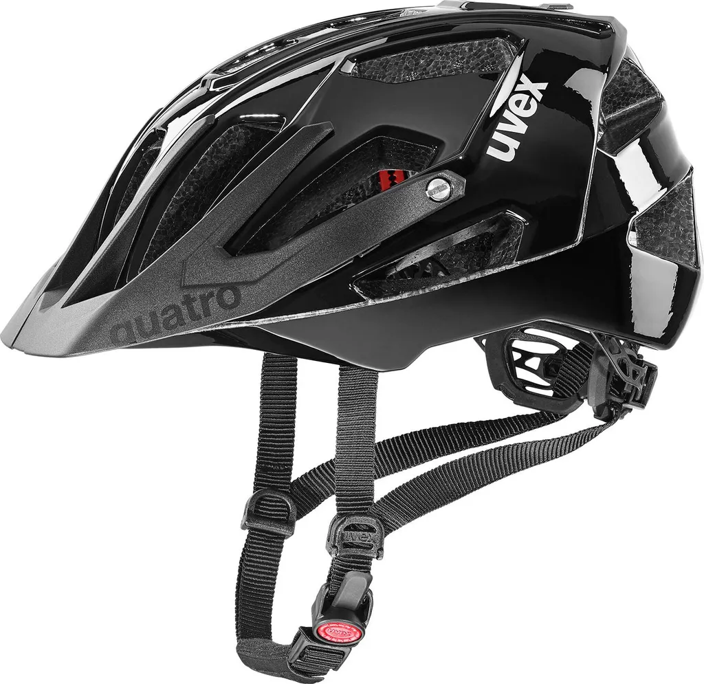 Casque de Vélo Tout Terrain UVEX Quatro Mat 52 avec Visière Réglable