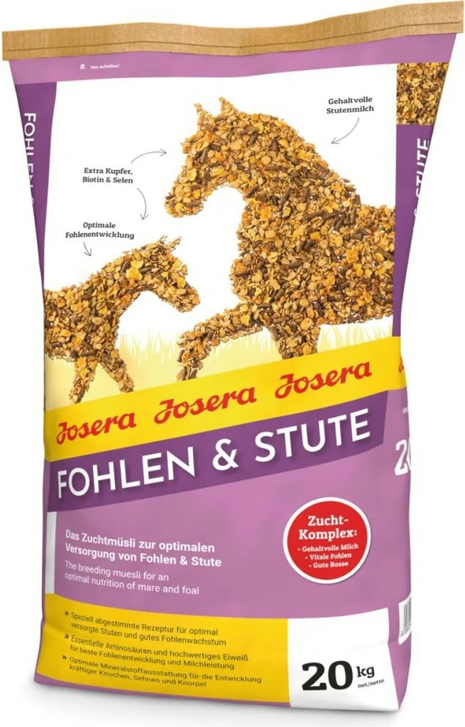 Josera Puledri & Giumenta 20kg - Mangime Allevamento Cavalli Top