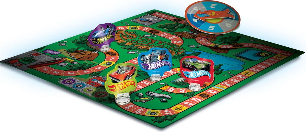 Lisciani - HOT WHEELS Speed Race Spiel - Das klassische Produktbild 