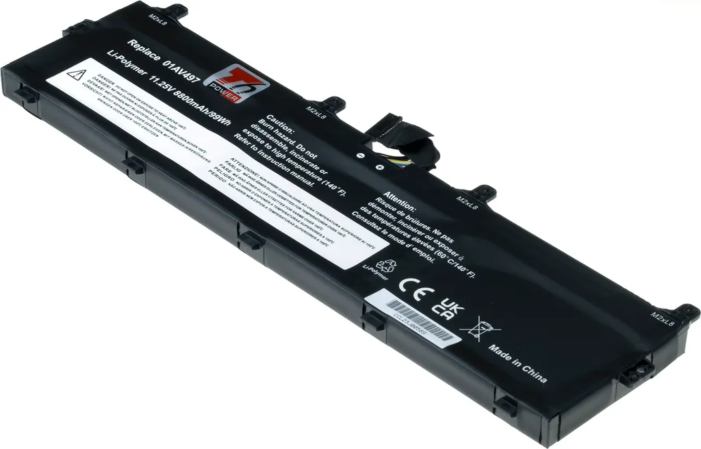 Batterie T6 Power pour Lenovo ThinkPad P73 20QR Li-Poly 11.25V 8800mAh
