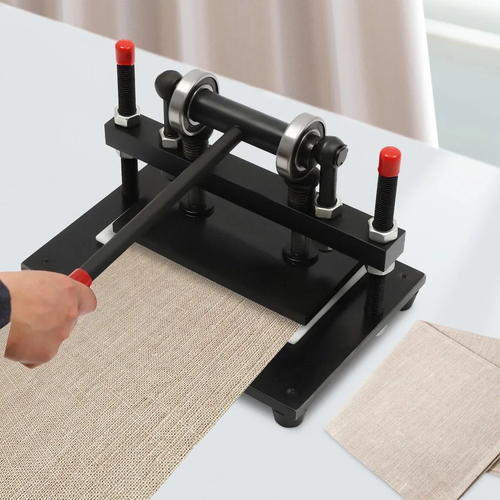 Marquage cuir net sans effort - Machine à estamper 2 tonnes ajustable - 6