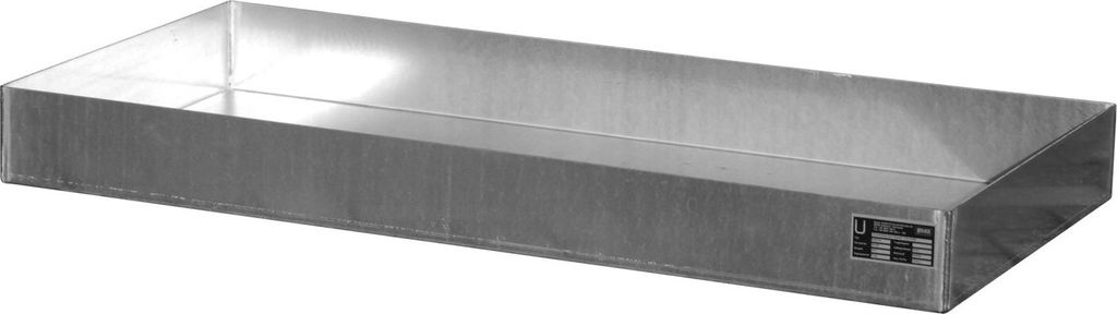 Bauer Kleingebindewanne für Paletten KGW-P 4, Edelstahl 1.4571