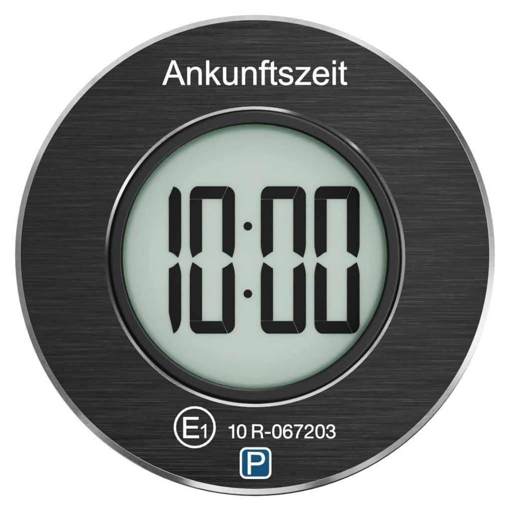 Needit ParkOne, Elektronický, Čierna, Biela, Kovová, Sklo, Obrázok produktu 