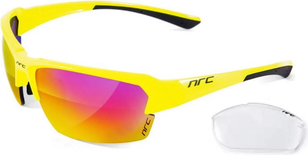 Lunettes NRC P5 YDK Shiny jaune et noir - Performance taille unique
