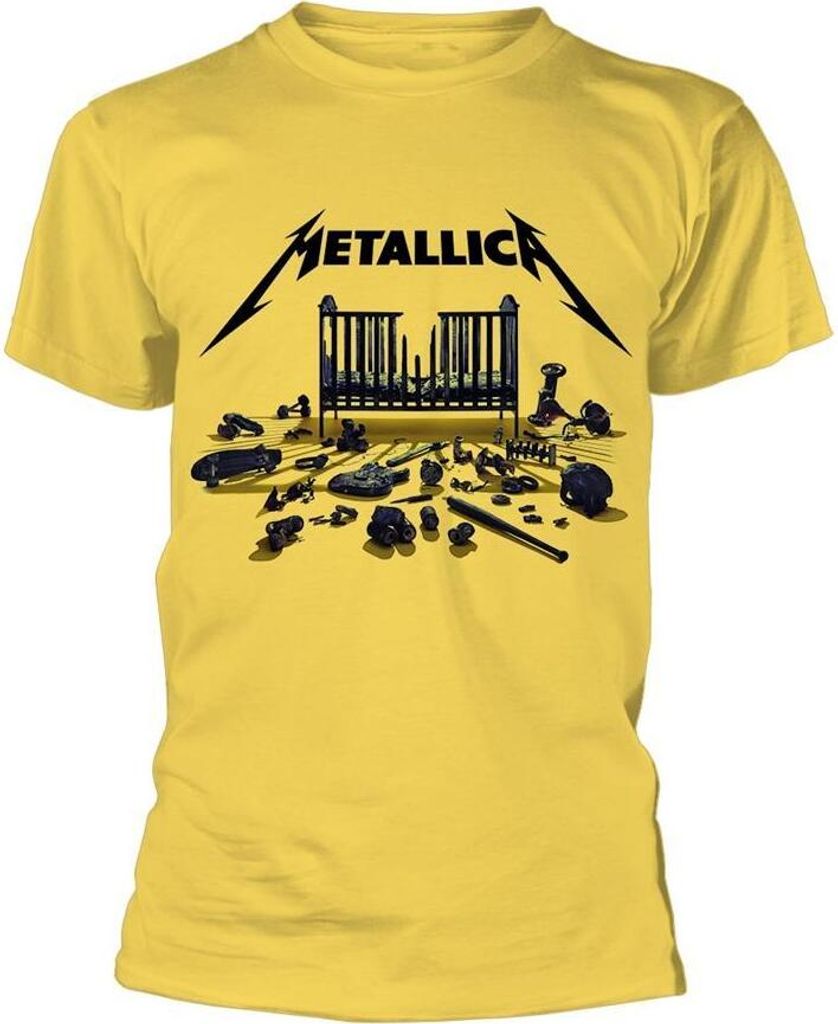 Metallica - "72 Seasons Simplified Cover" T-Shirt für Herren/Damen Uni PH3287 (S) (Gelb)