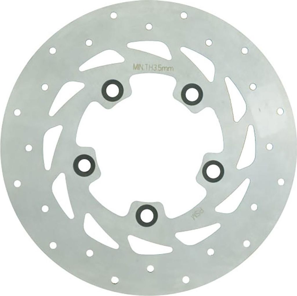 Rms Kymco Agility R16 125-150cc 2008/2009 225162220 Hintere Bremsscheibe Silber Silber One Size