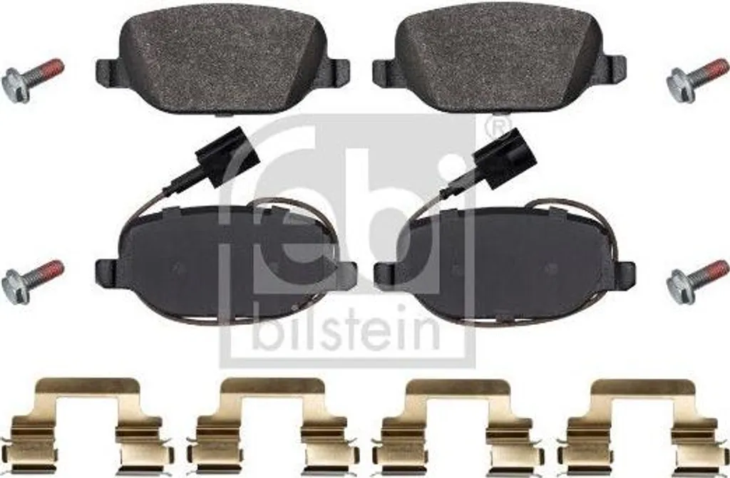 Plaquettes de frein FEBI 175272 pour Alfa Romeo 4C remplace OE 77366753