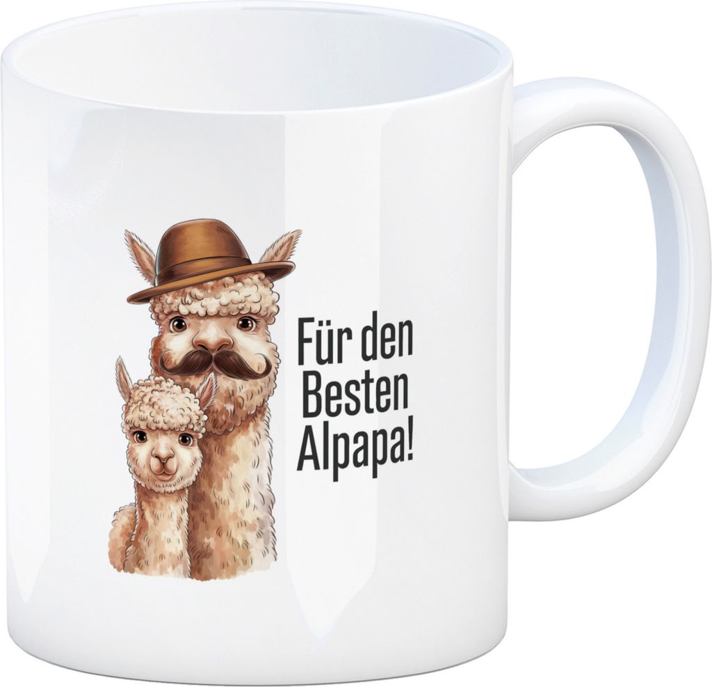 Für den besten ALPAPA! Kaffeebecher - Alpaka Papa