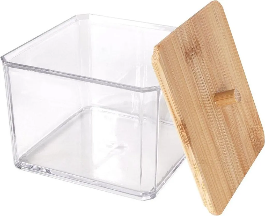 Organisateur de salle de bain pour soins visage et tampons - Format XL