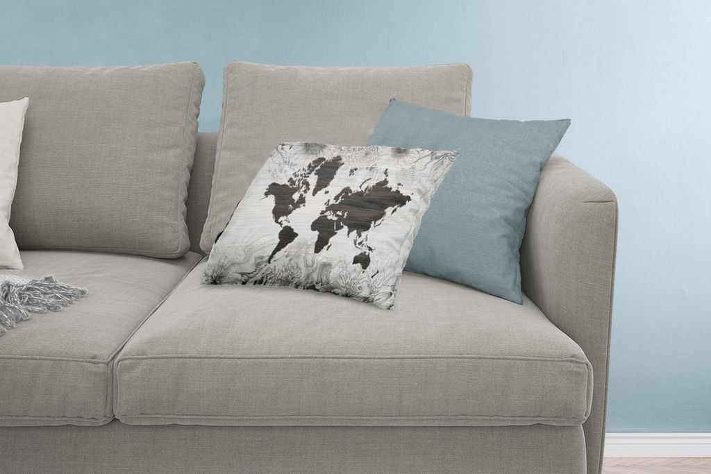 MuchoWow® Zierkissen Sofakissen Wohnzimmer Dekokissen 60x40 Produktbild 