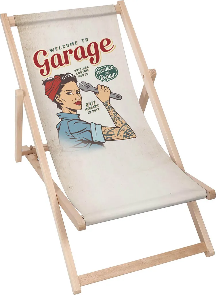 Sdraio Dreamroots Legno Faggio 130kg | Sedia Pieghevole 3 Livelli
