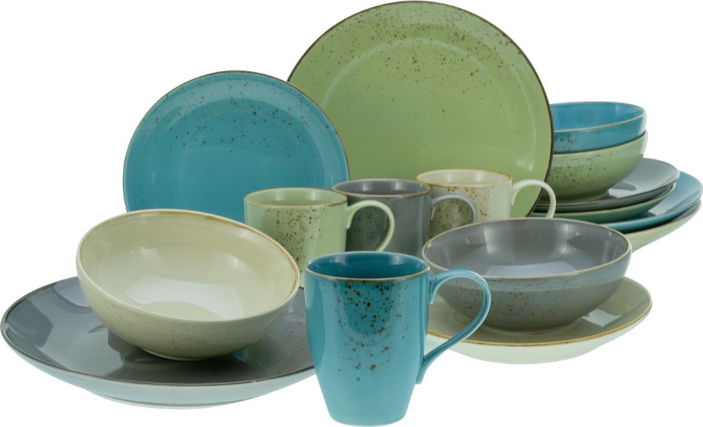 CreaTable, 19951, Nature Collection Bunt, Kombiservice Produktbild 