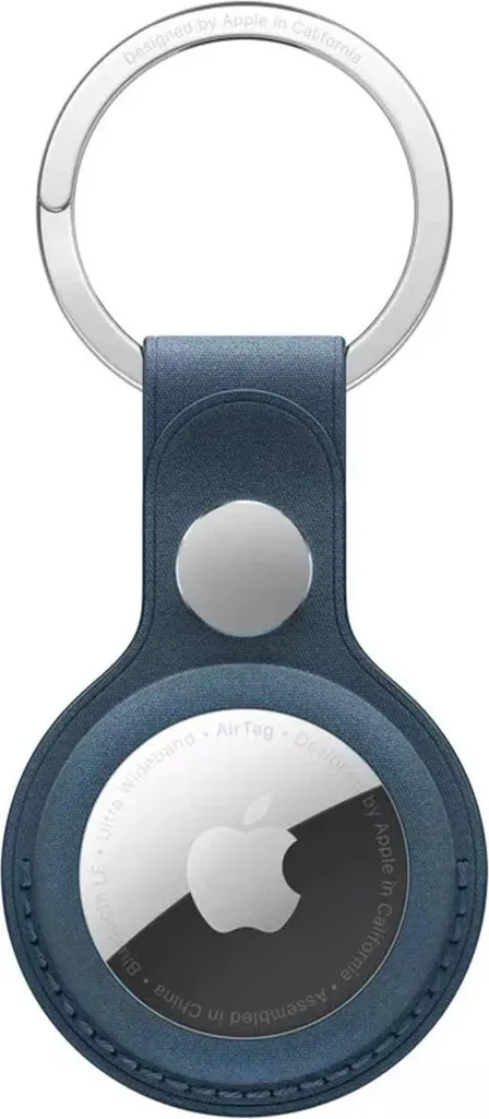 Portachiavi AirTag FineWoven Blu Pacifico Apple | Accessori Originali