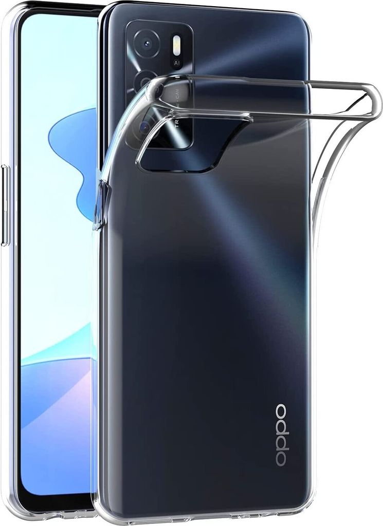OPPO A16 / A16s Pouzdro, tenké průhledné měkké TPU Ochranné Obrázek produktu 
