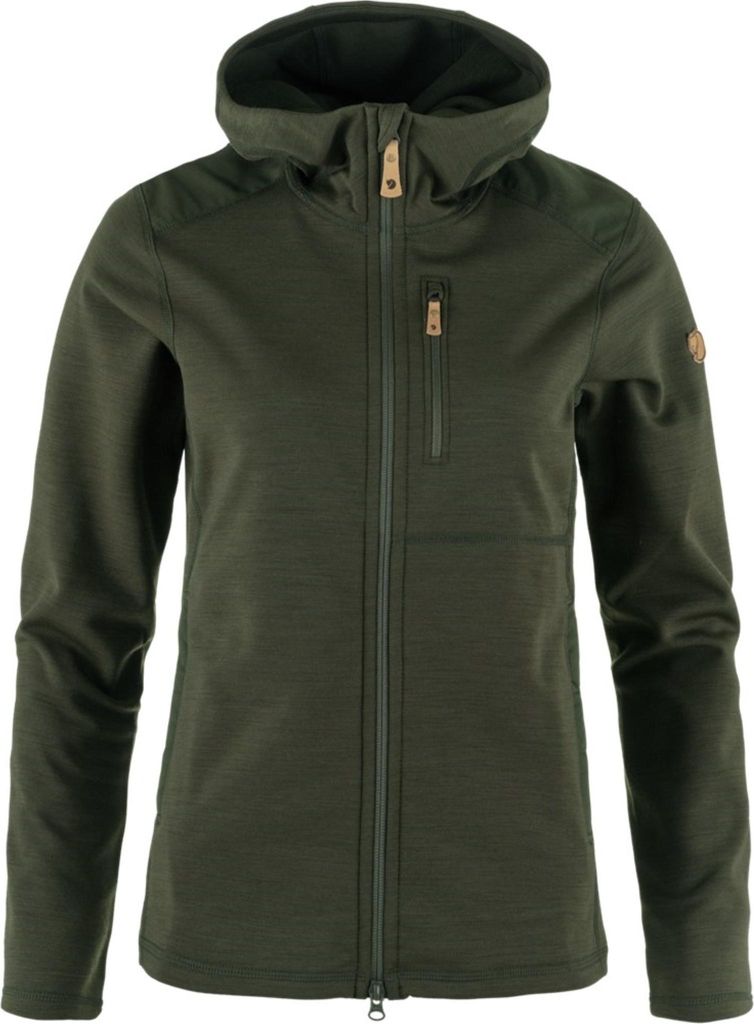 FJÄLLRÄVEN Keb Fleece Hoodie W 662 Deep Forest 662 Deep Forest M