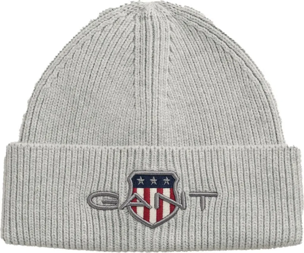 Casquette Gant Archive Shield Gris S-M pour Homme en Coton Premium