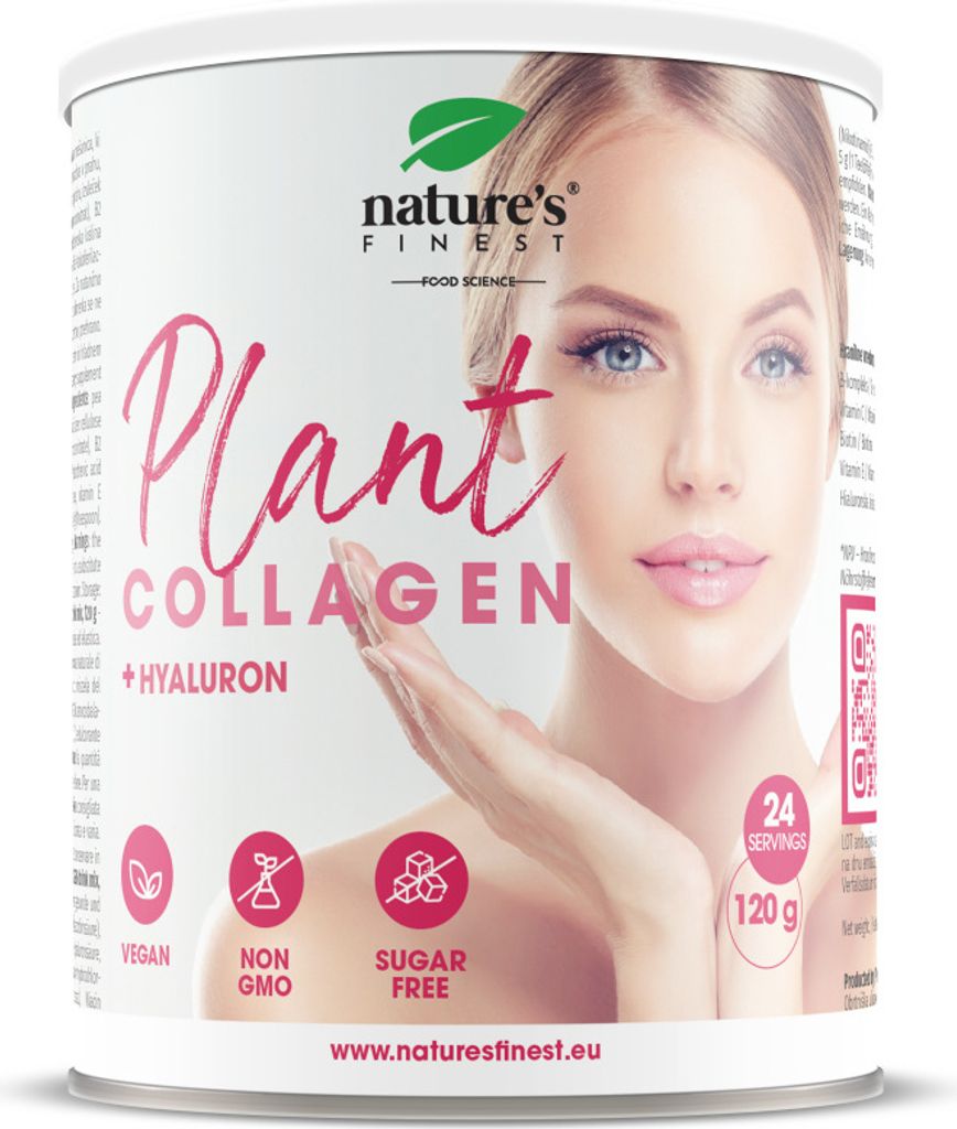 Plant Collagen Booster - Pulver mit Erbsenprotein, Matcha, Vitamin C - für eine normale Haut - 120 g