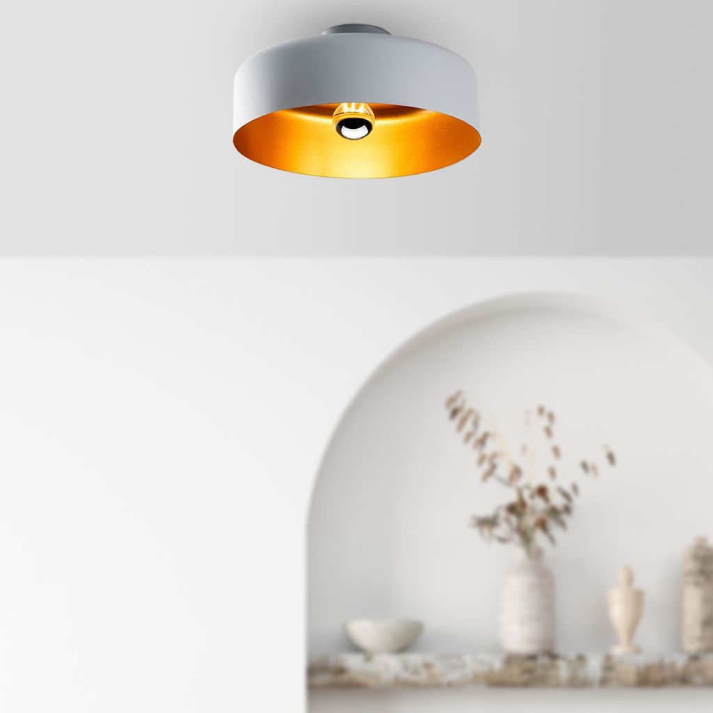 Opviq, Vesta - 15076, lustre, gris, structure métallique, Image du produit 