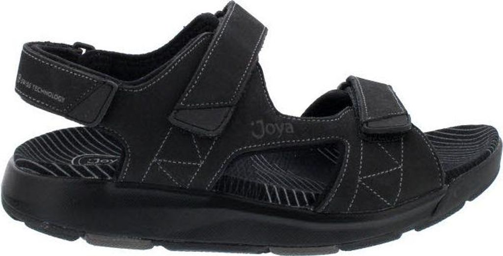 Joya ALEXANDER Black Sandale, Nubuck Leder, Active-Sohle, Produktbild 