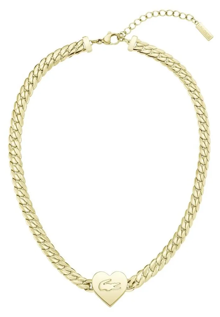 Collier plaqué or Statement Love My Croc 2040462 - Bijou élégant doré