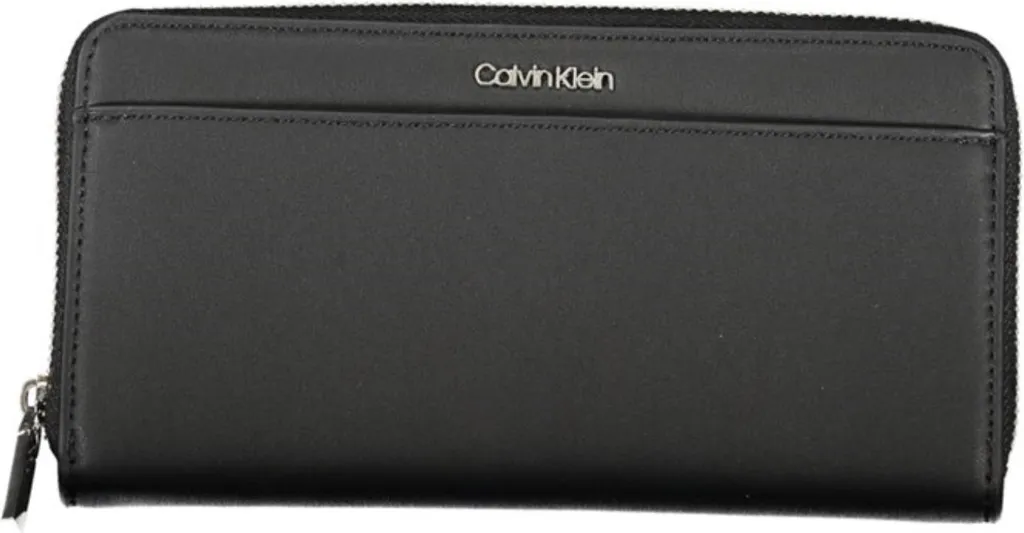 Portefeuille bifold Calvin Klein K60K610949 noir avec fentes cartes