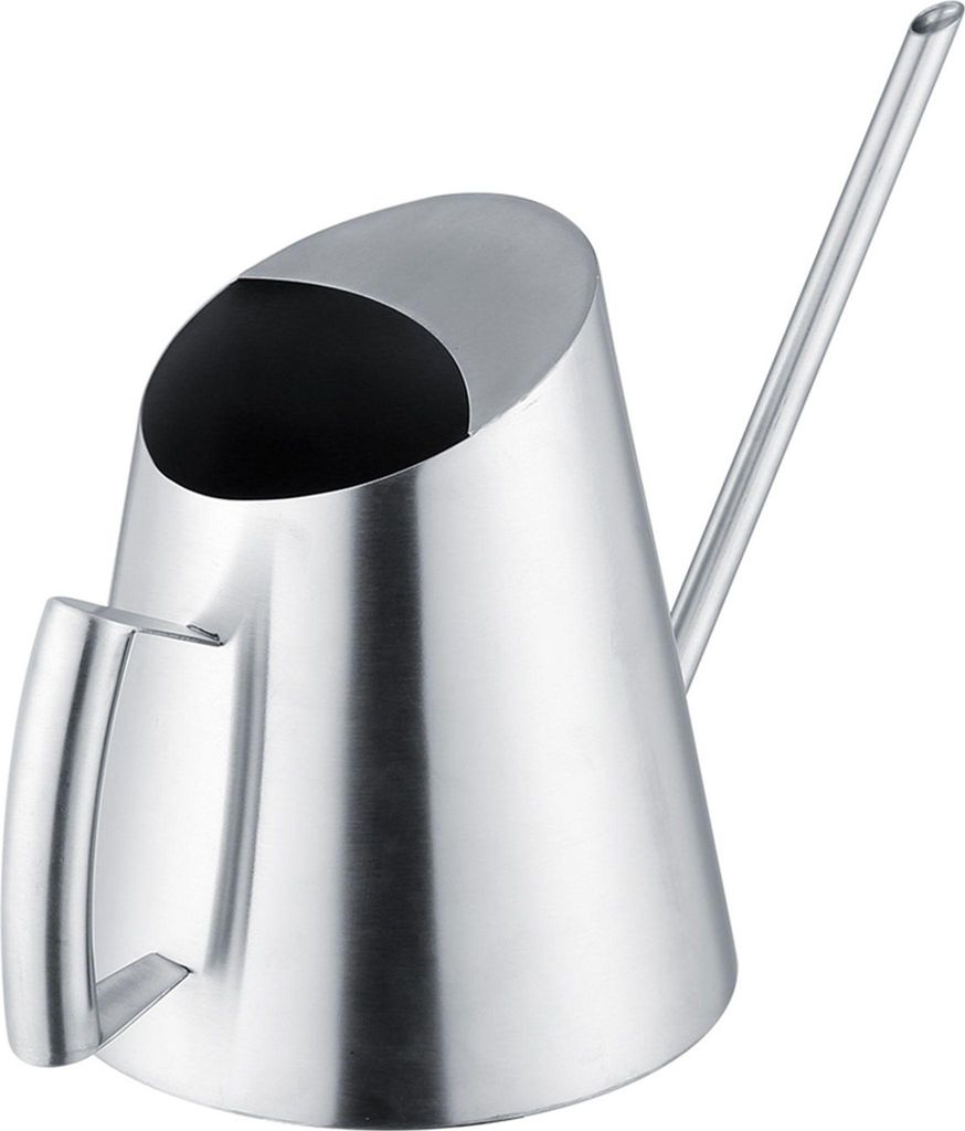Edelstahl-Gießkanne 1500ml, Metall Gießkanne, Produktbild 